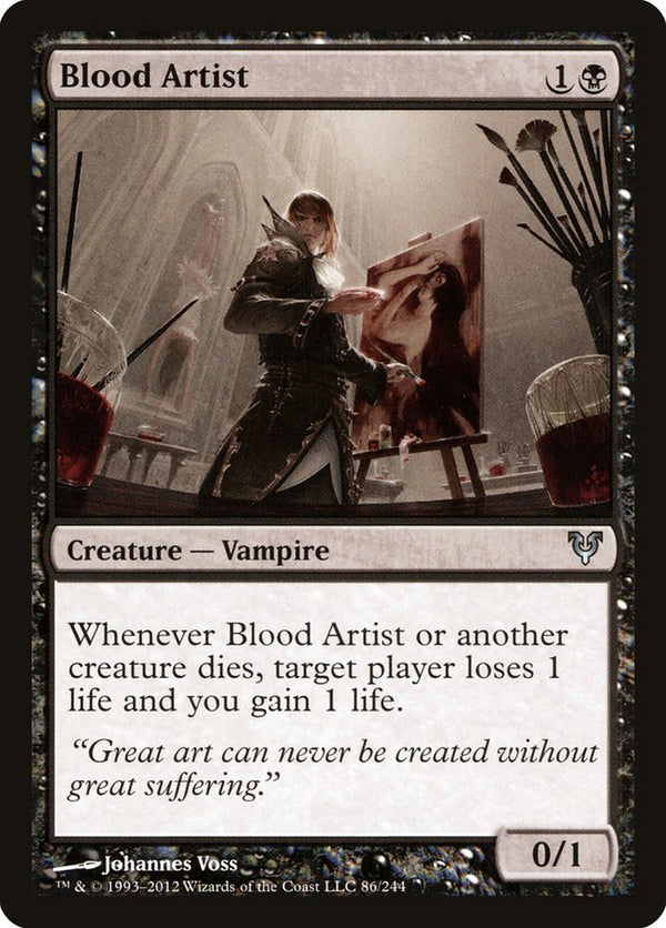 Blood Artist [Avacyn Restored] - Magic: The Gathering