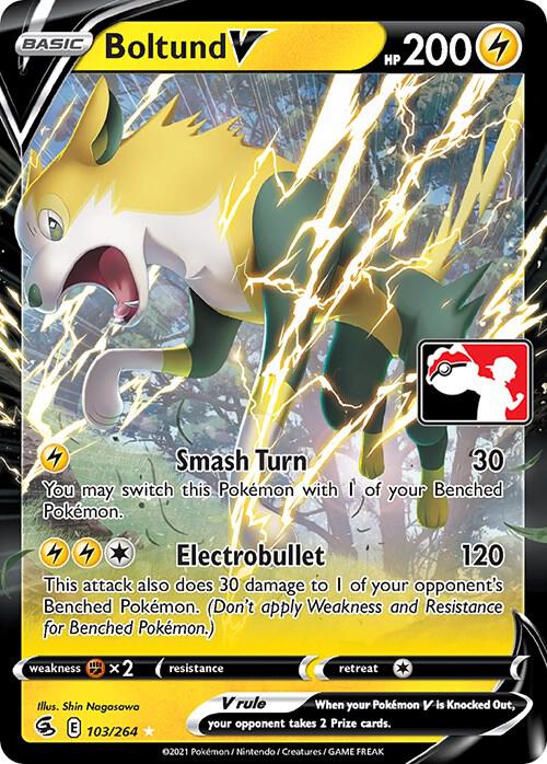 Boltund V - 103/264 - Pokémon
