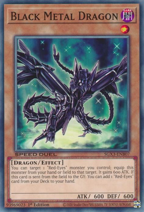 Black Metal Dragon (SGX3-ENB07) [Common] - Yu-Gi-Oh!