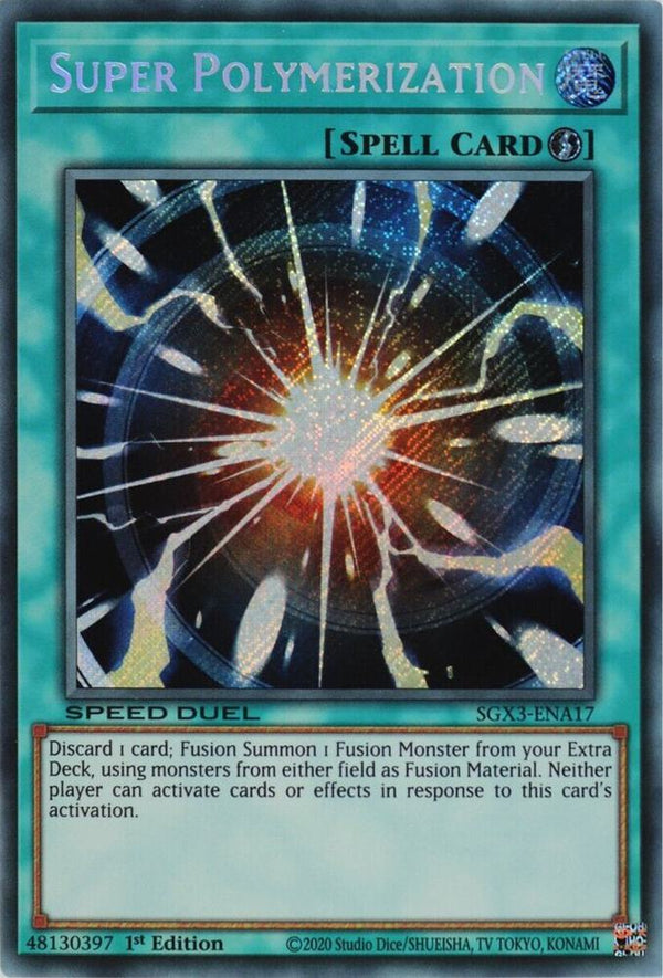 Super Polymerization (Secret Rare) (SGX3-ENA17) - Yu-Gi-Oh!