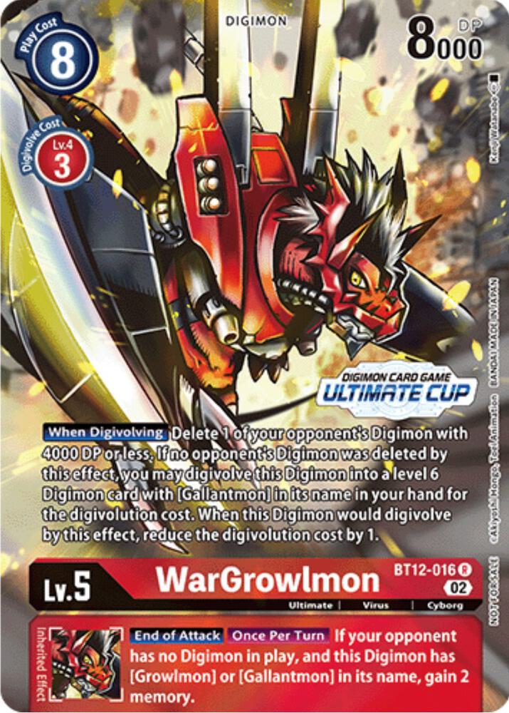 WarGrowlmon (Ultimate Cup)
