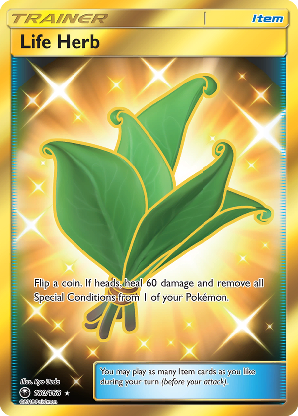 Life Herb (180/168) [Sun & Moon: Celestial Storm] - Pokémon