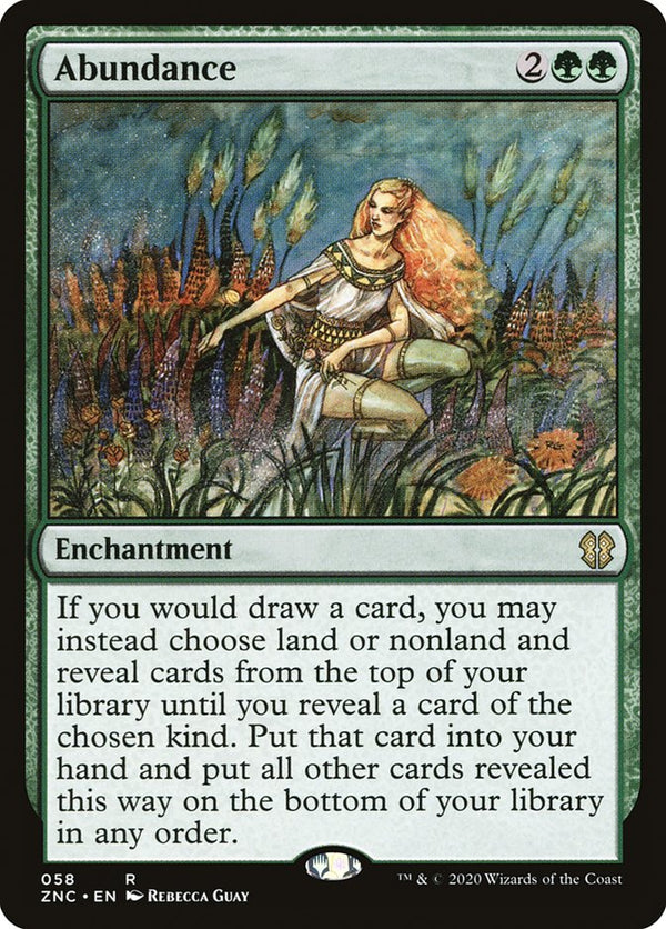 Abundance [Zendikar Rising Commander] - Magic: The Gathering