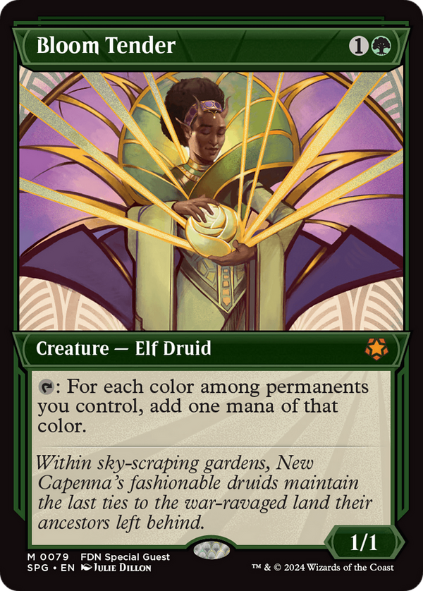 Bloom Tender (Showcase) [Foundations Special Guests] - Magic: The Gathering