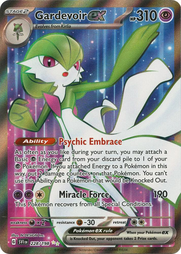 Gardevoir ex - 228/198 - Pokémon