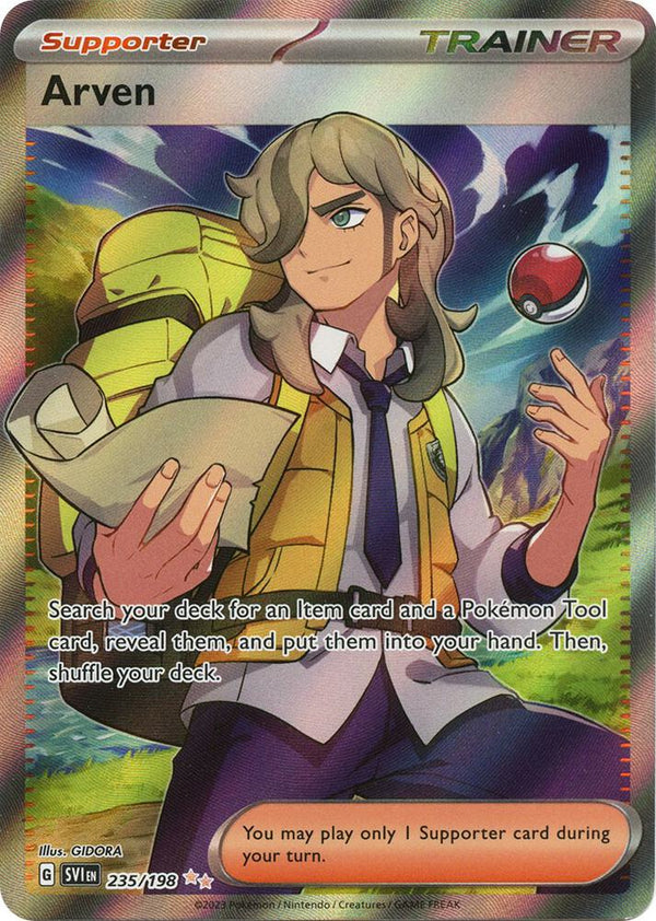 Arven - 235/198 - Pokémon