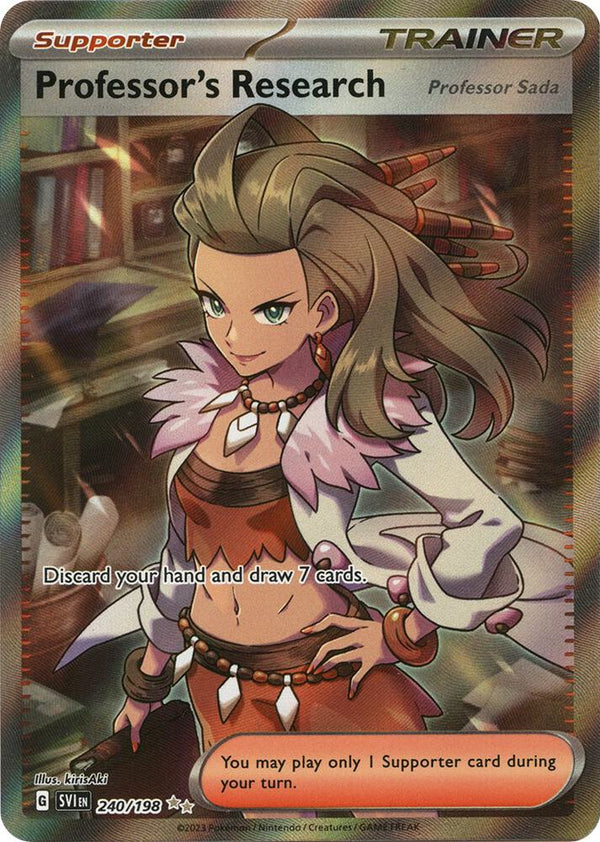 Professor's Research [Professor Sada] - 240/198 - Pokémon