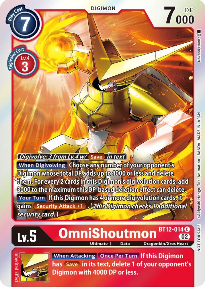 OmniShoutmon (Box Topper)
