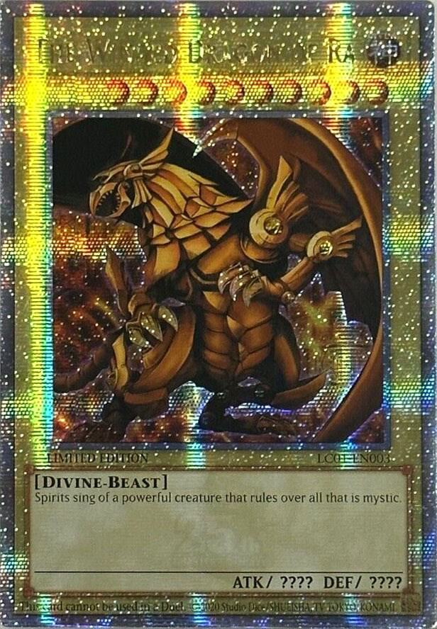 The Winged Dragon of Ra (Quarter Century Secret Rare)