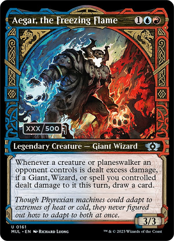 Aegar, the Freezing Flame (Serialized) [Multiverse Legends] - Magic: The Gathering