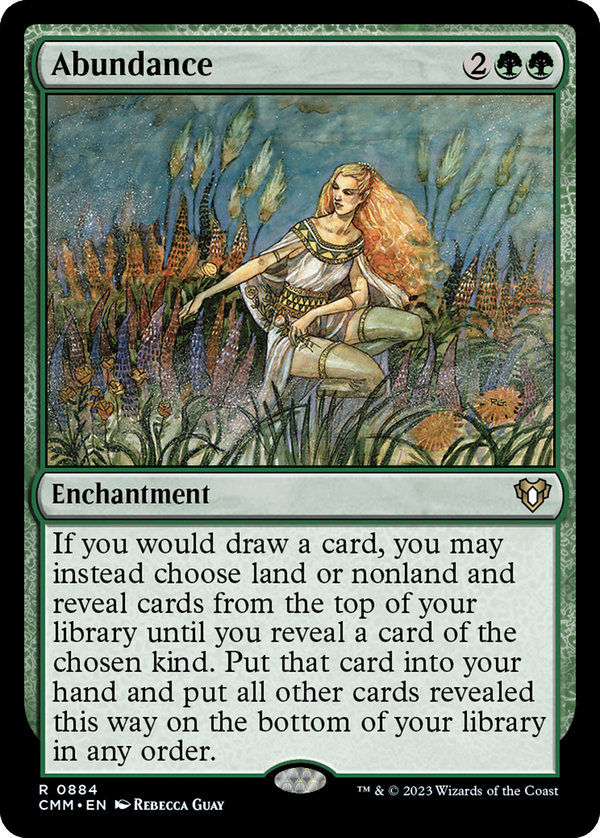 Abundance [Commander Masters] - Magic: The Gathering