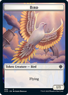 Bird // Thopter Double-Sided Token [Starter Commander Decks] - Magic: The Gathering