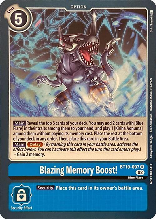 Blazing Memory Boost! - Digimon Card Game