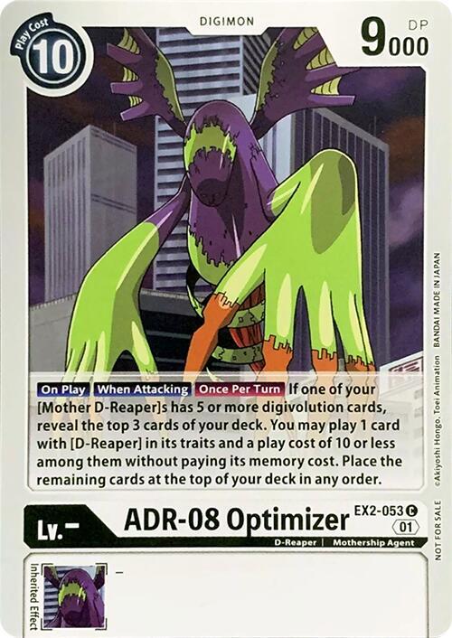 ADR-08 Optimizer - Digimon Card Game