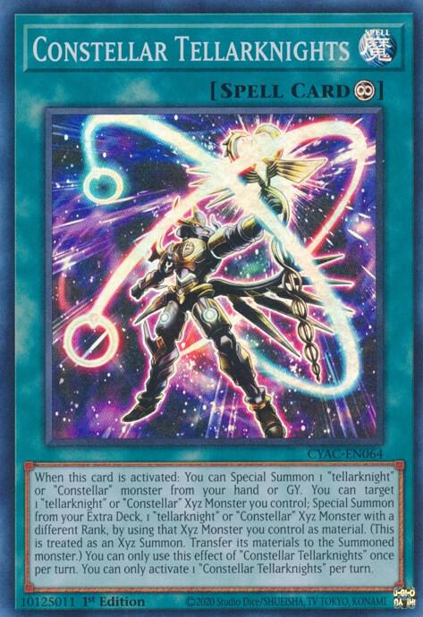 Constellar Tellarknights (CYAC-EN064) [Super Rare] - Yu-Gi-Oh!