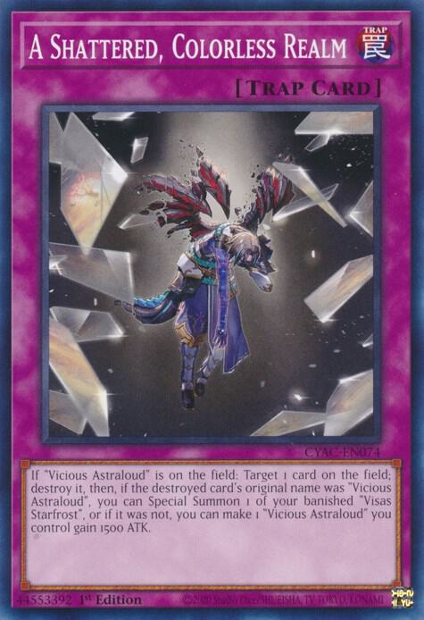 A Shattered, Colorless Realm (CYAC-EN074) [Common] - Yu-Gi-Oh!