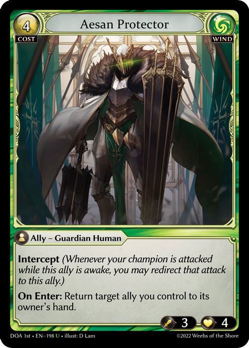 Aesan Protector - Grand Archive TCG