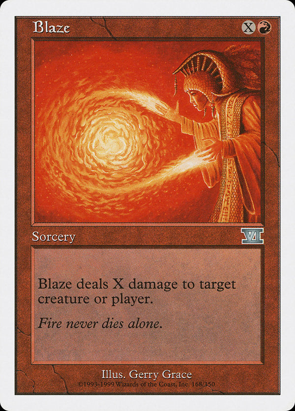 Blaze [Classic Sixth Edition] - Magic: The Gathering