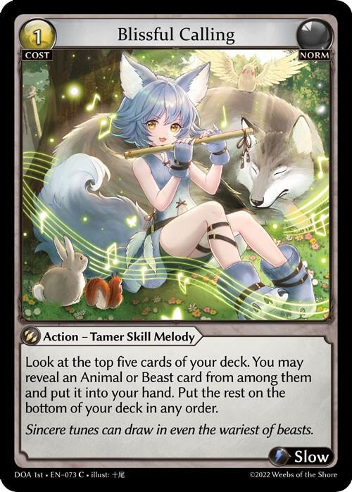 Blissful Calling - Grand Archive TCG