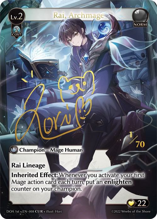 Rai, Archmage (CUR)