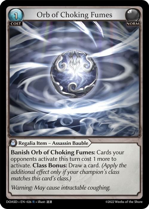 Orb of Choking Fumes