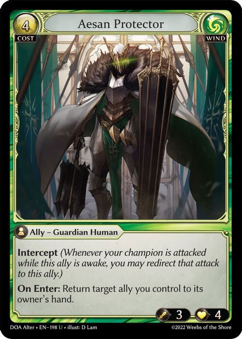 Aesan Protector - Grand Archive TCG
