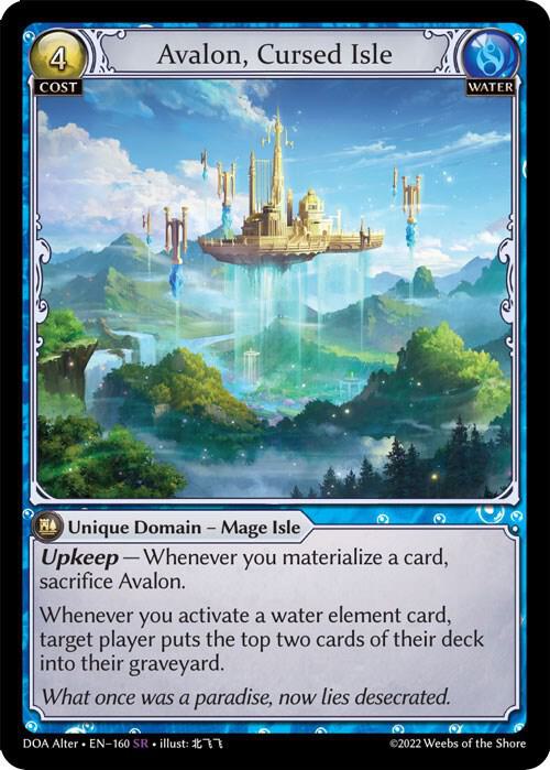 Avalon, Cursed Isle