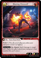 Blazing Direwolf - Grand Archive TCG