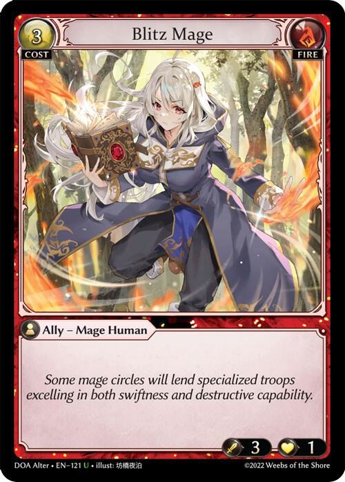 Blitz Mage - Grand Archive TCG