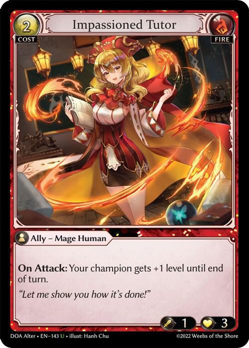 Impassioned Tutor