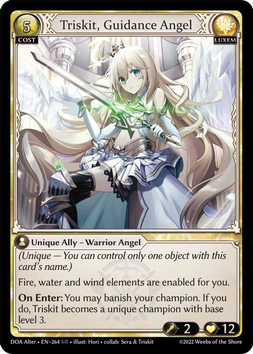 Triskit, Guidance Angel