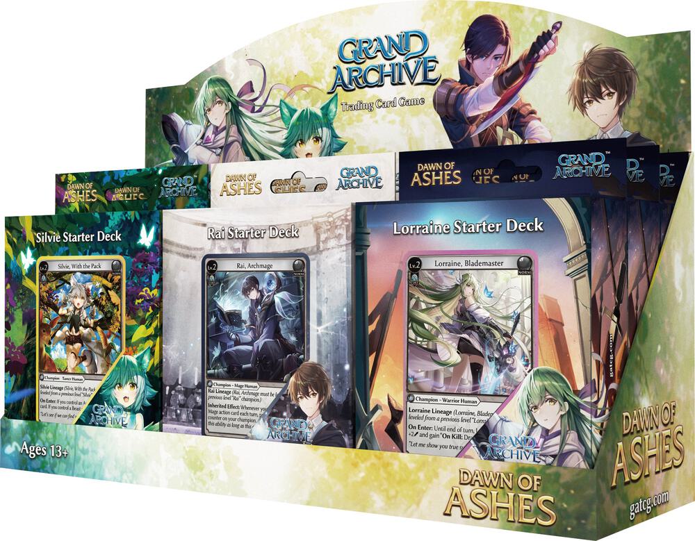 Dawn of Ashes Starter Deck Display