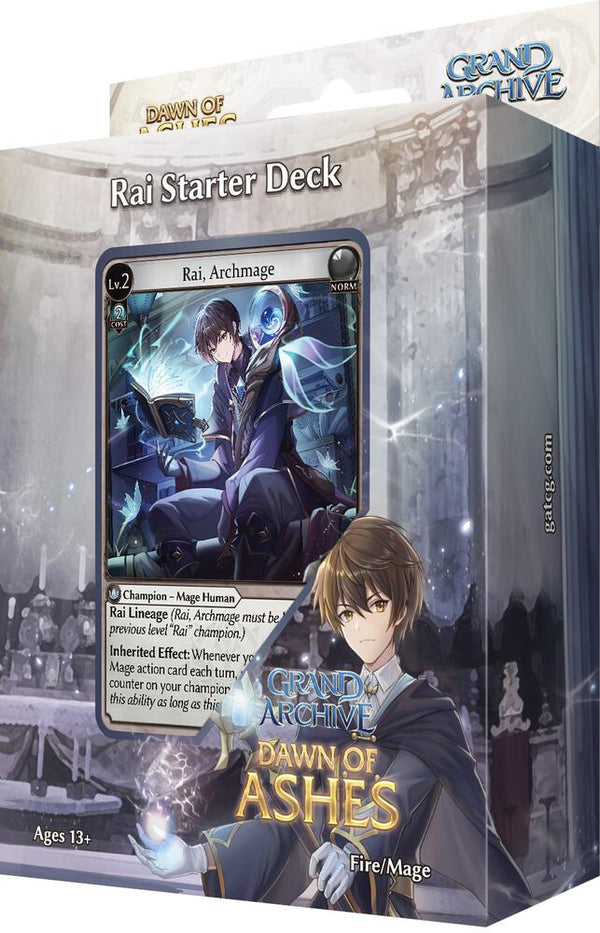 Dawn of Ashes Starter Deck - Rai - Common Box Games