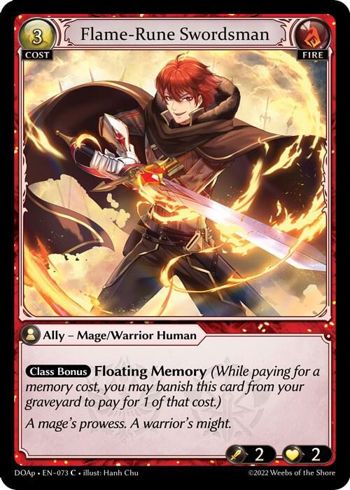 Flame-Rune Swordsman
