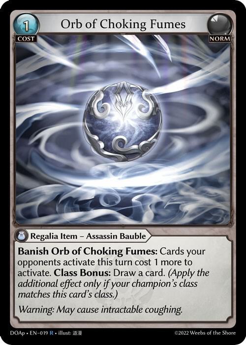 Orb of Choking Fumes