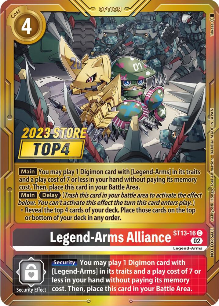 Legend-Arms Alliance (2023 Store Top 4)