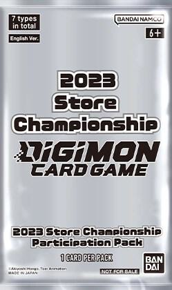 2023 Store Championship Participant Pack - Digimon Card Game