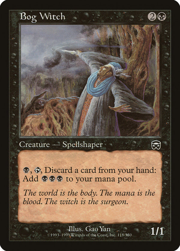 Bog Witch [Mercadian Masques] - Magic: The Gathering