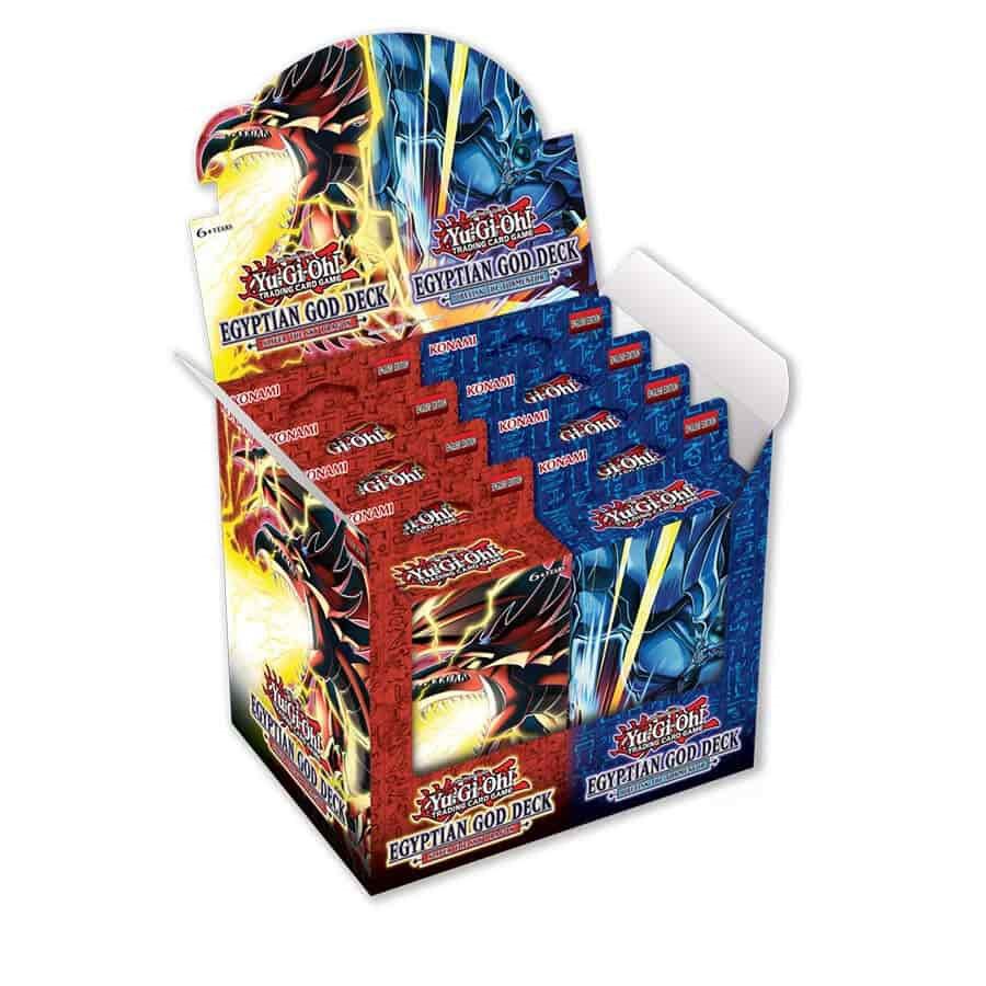 Egyptian God Deck Display - Slifer the Sky Dragon & Obelisk the Tormentor [Unlimited Edition]