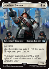 Adelbert Steiner (Extended Art) [FINAL FANTASY] - Magic: The Gathering