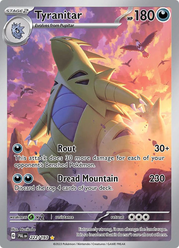 Tyranitar - 222/193 (PAL 222/193) - Pokémon