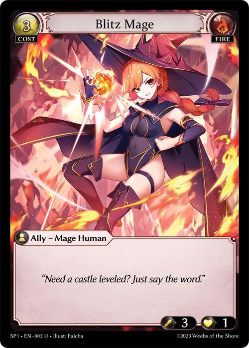 Blitz Mage - Grand Archive TCG