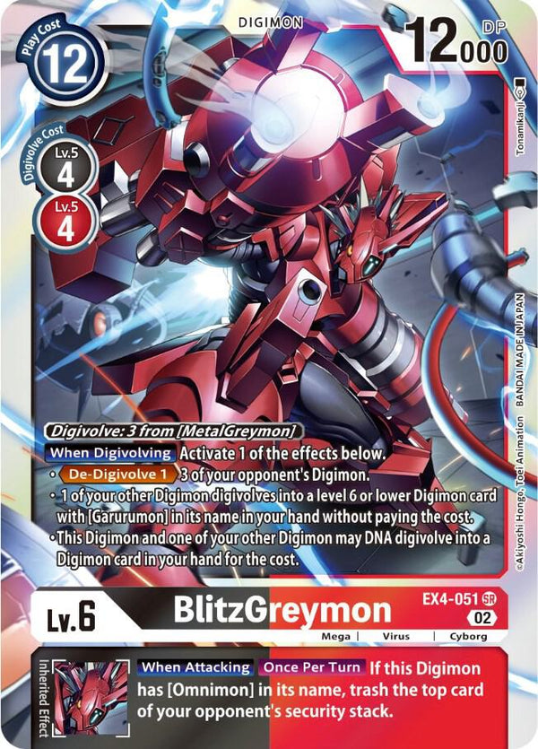 BlitzGreymon - Digimon Card Game