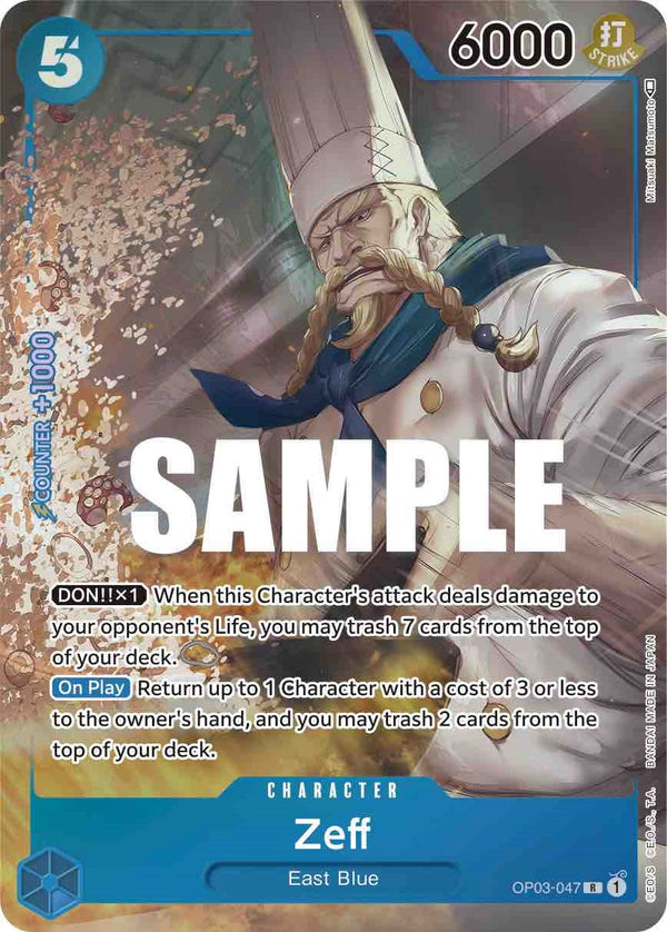 Zeff (Alternate Art) [Pillars of Strength] - Bandai