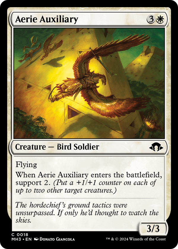 Aerie Auxiliary [Modern Horizons 3] - Magic: The Gathering