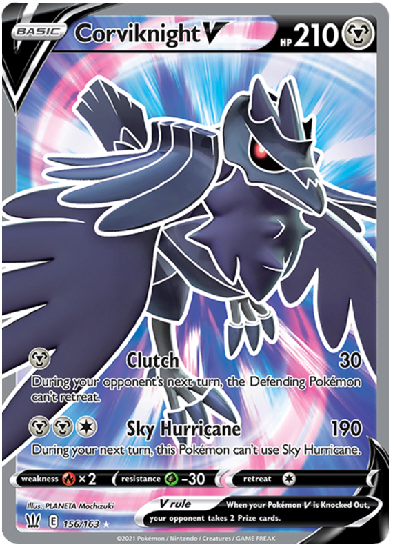 Corviknight V (156/163) [Sword & Shield: Battle Styles] - Pokémon