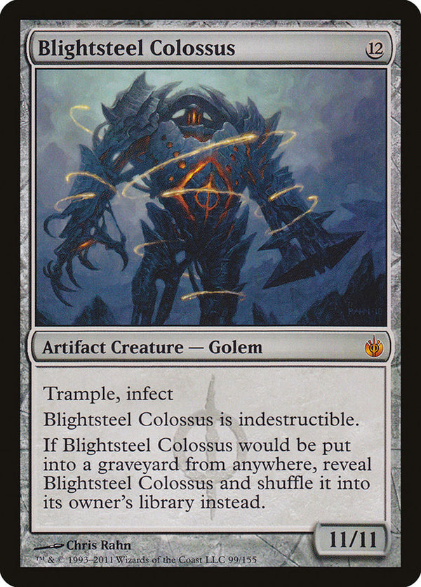 Blightsteel Colossus [Mirrodin Besieged] - Magic: The Gathering