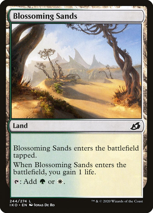 Blossoming Sands [Ikoria: Lair of Behemoths] - Magic: The Gathering
