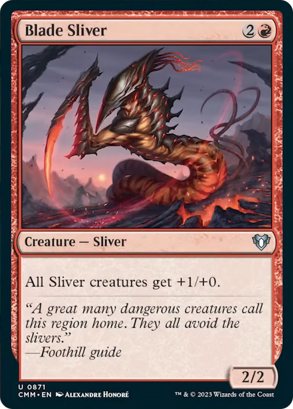 Blade Sliver [Commander Masters] - Magic: The Gathering