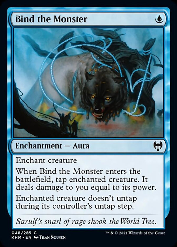 Bind the Monster [Kaldheim] - Magic: The Gathering